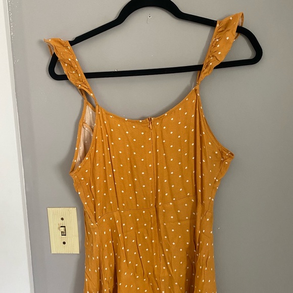 Yellow polka dot skater dress - Picture 4 of 5